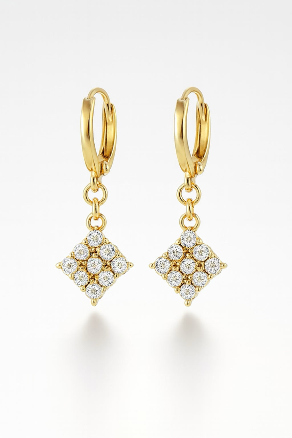 Örhängen Rostfritt Stål - Guldpläterade