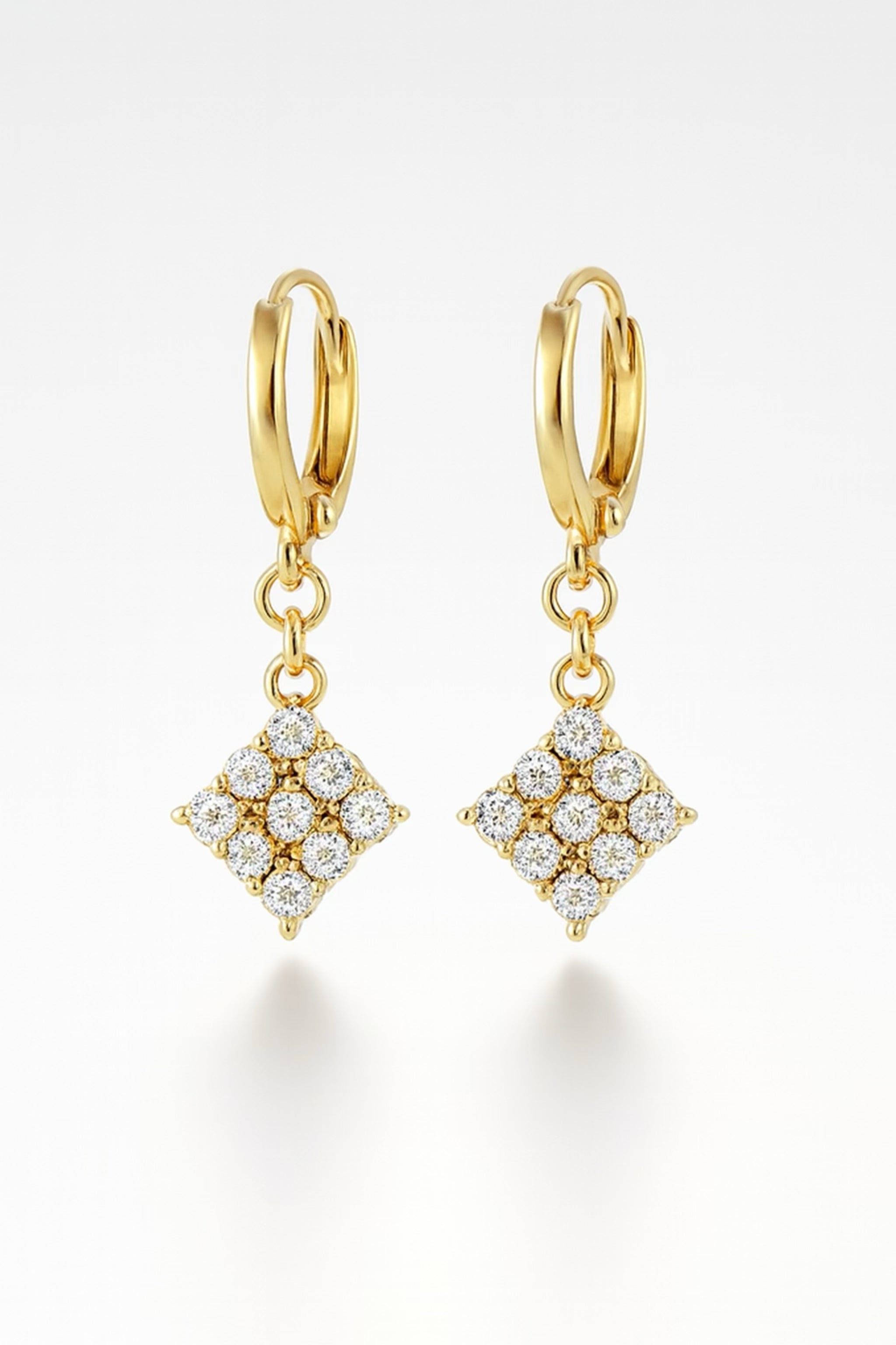 Örhängen Rostfritt Stål - Guldpläterade