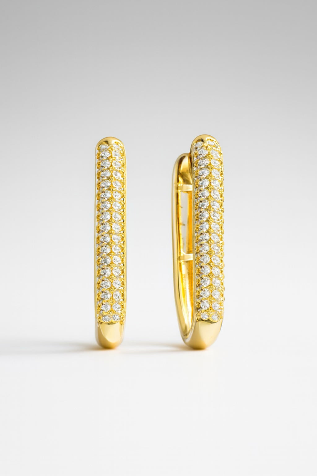 Örhängen Rostfritt Stål - Guldpläterade