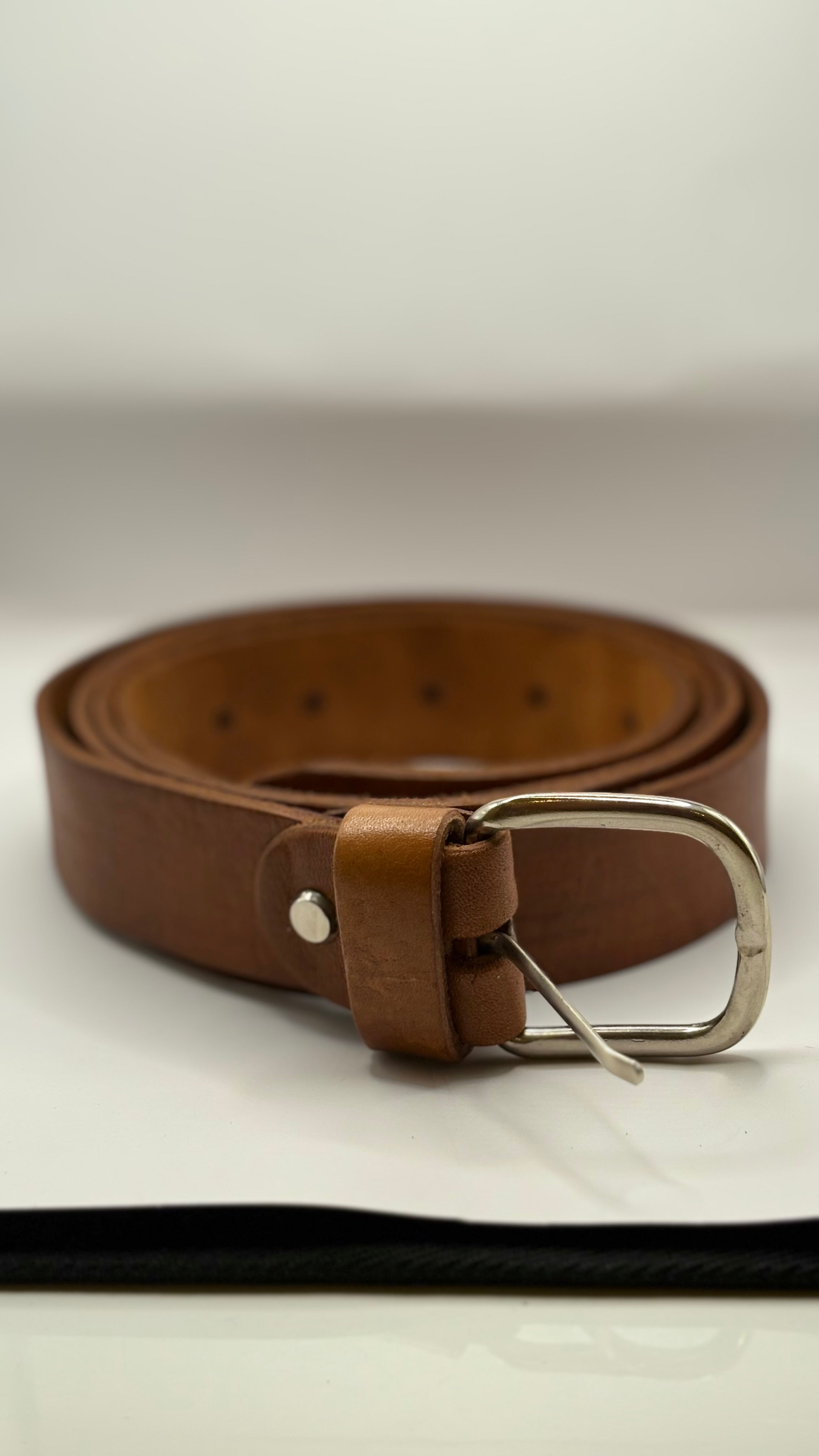 Gotlands handgjort läderbälte
