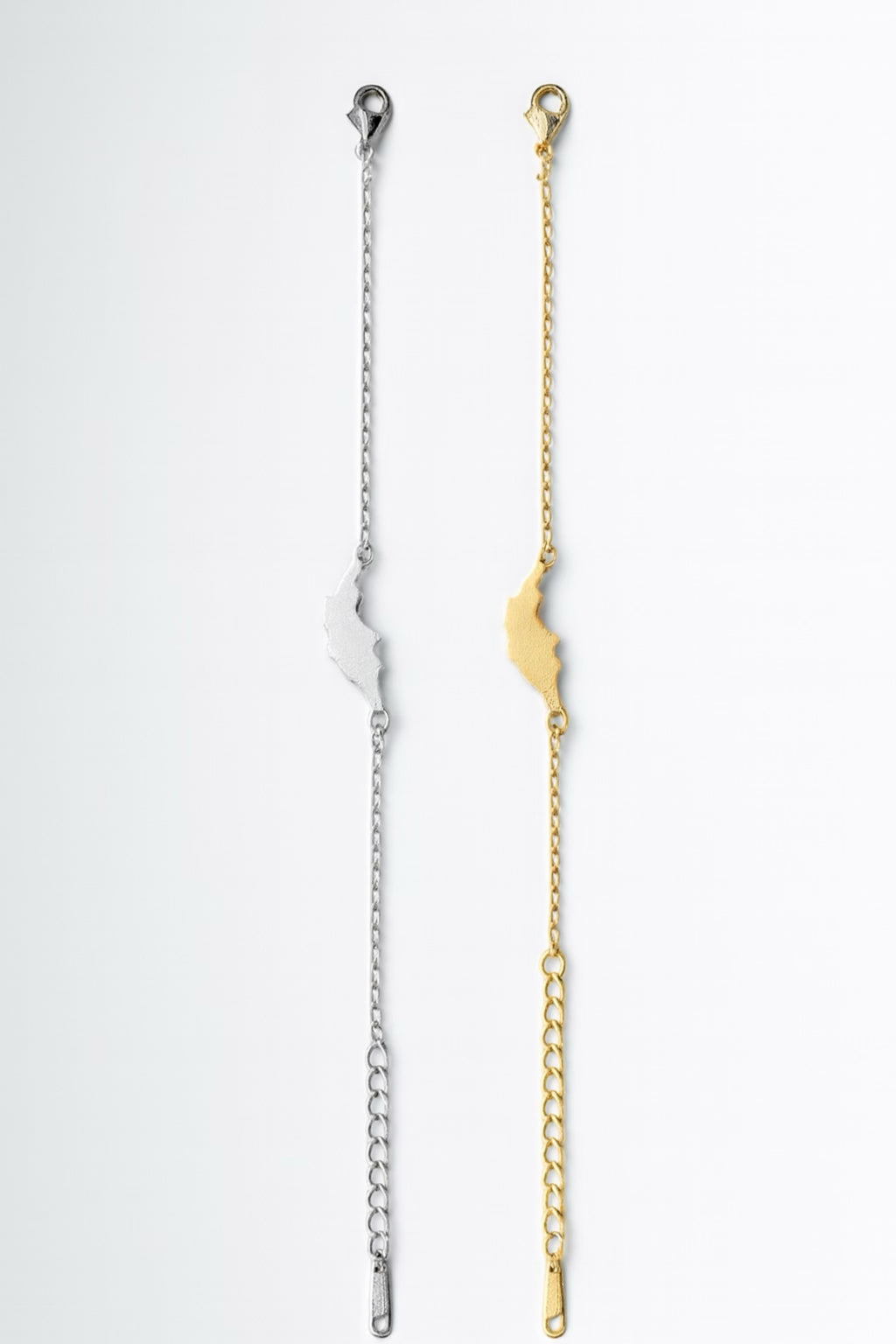 Gotland Armband - Rostfritt Stål med Ökarta