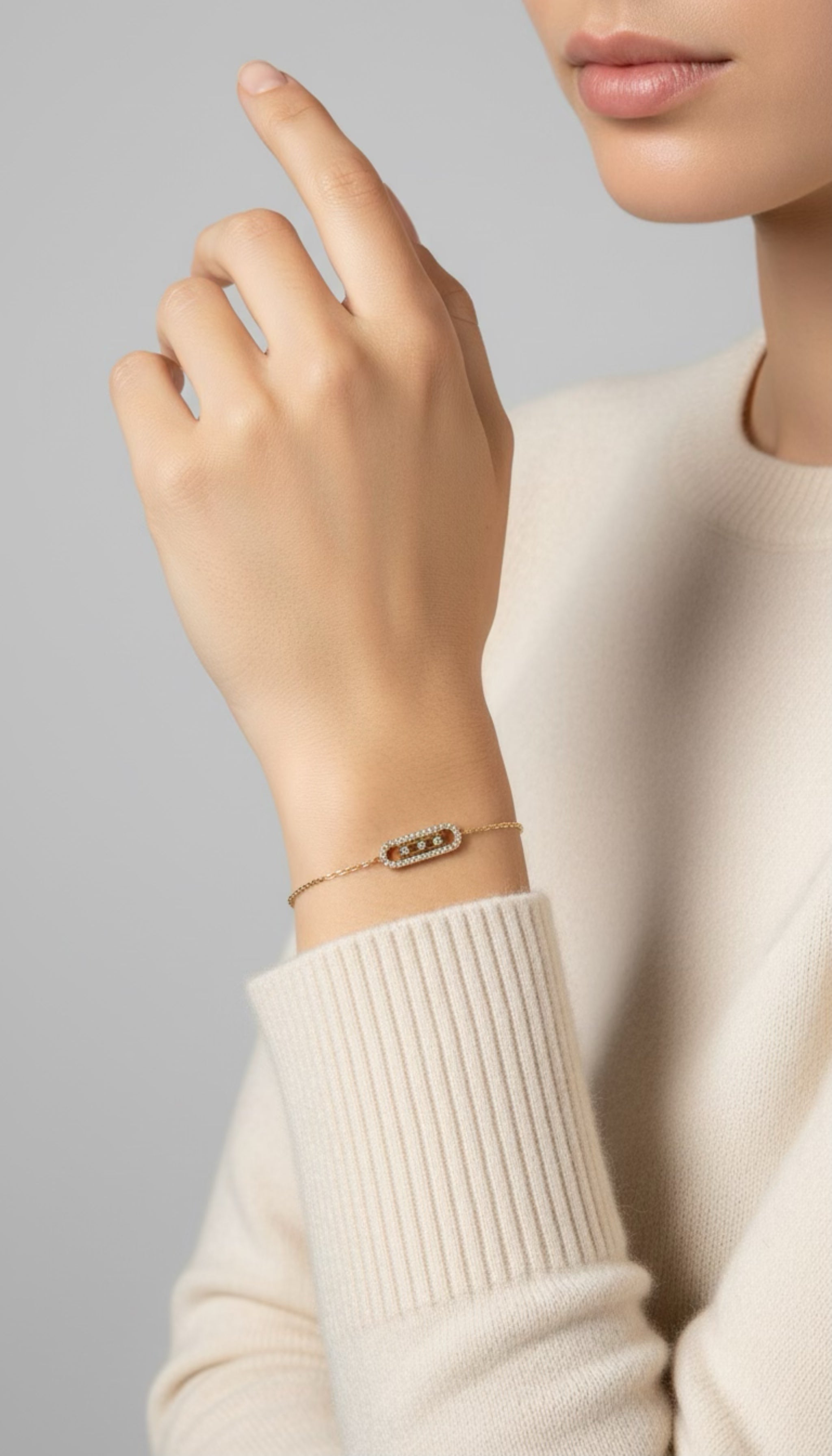 Nickelfritt Lyxarmband Dam - Skandinavisk Design Guldplätering