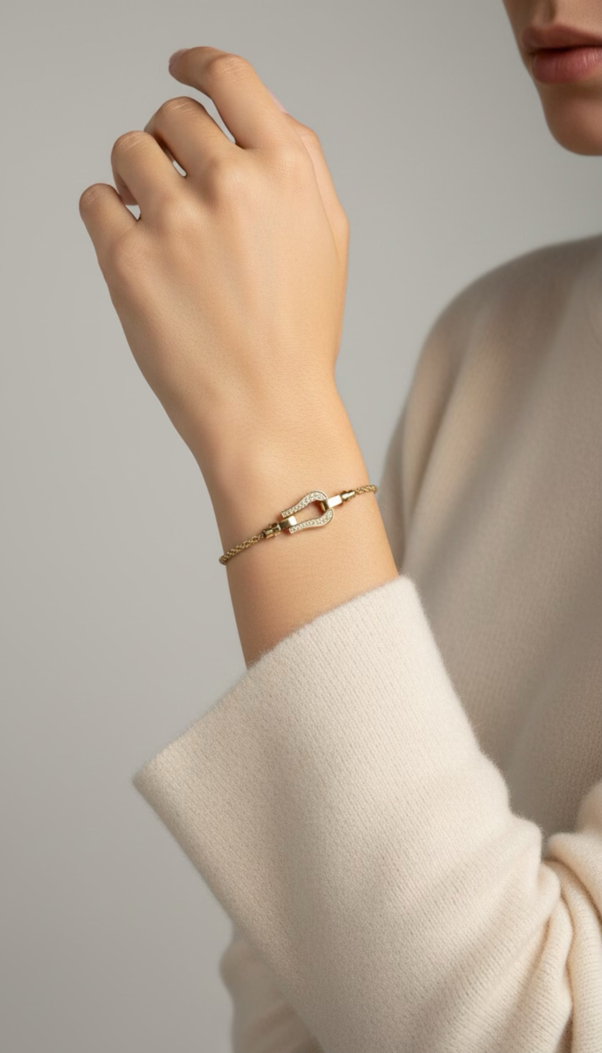 Elegant Armband Rostfritt Stål - Guldpläterat med Livstidsgaranti