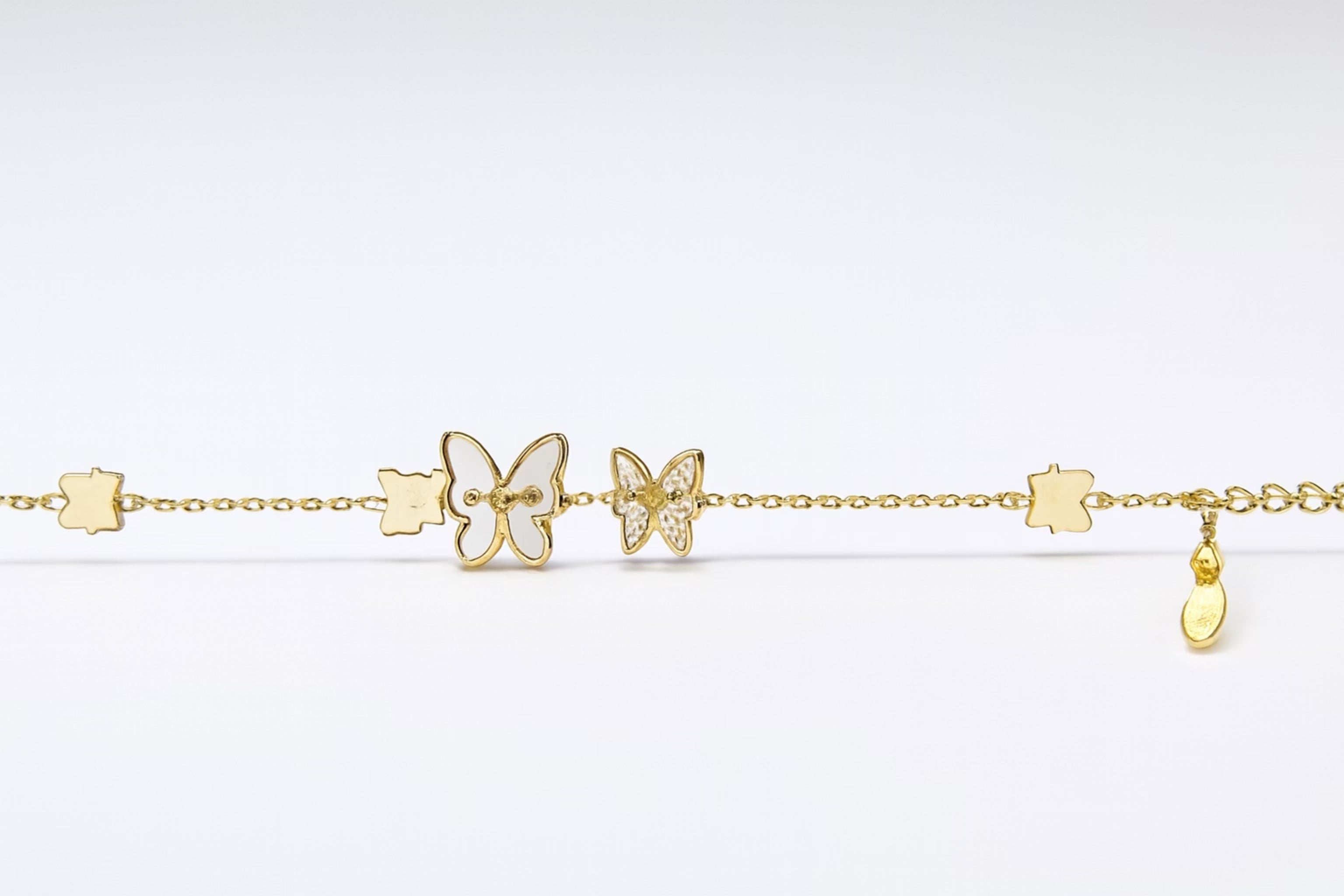 Nickelfritt Armband Dam - Skandinavisk Design Guldpläterat Rostfritt Stål